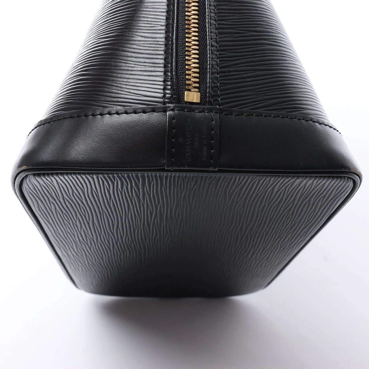 Louis Vuitton Alma PM Epi Leather Handbag in Black M52142 Zwart