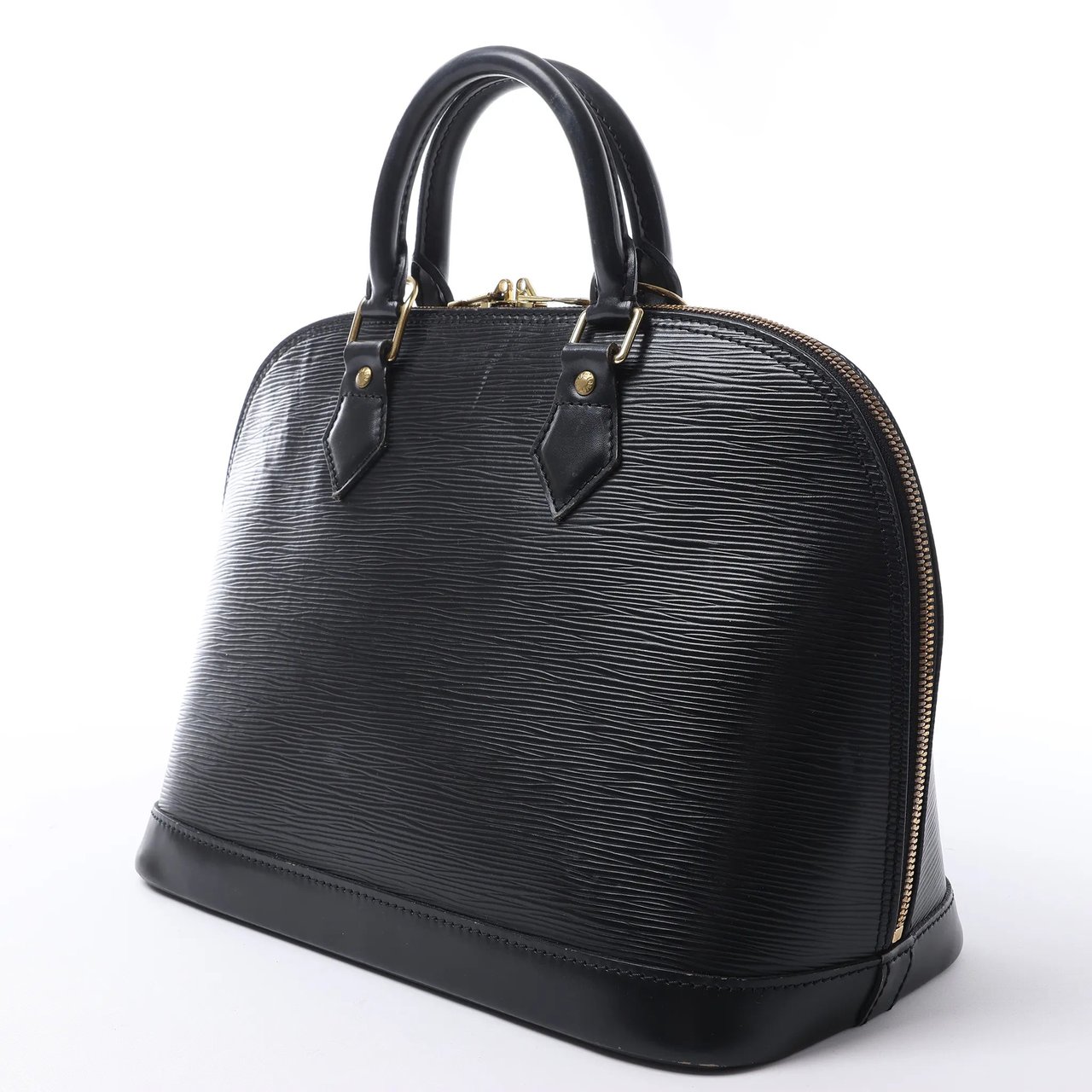 Louis Vuitton Alma PM Epi Leather Handbag in Black M52142 Zwart