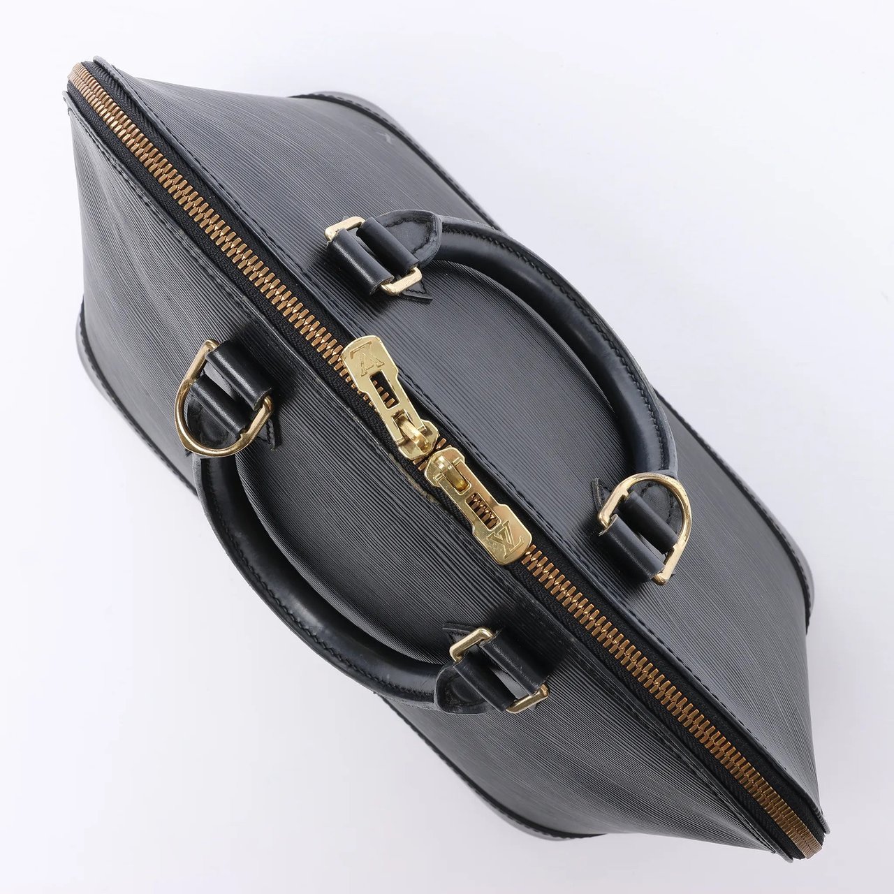 Louis Vuitton Alma PM Epi Leather Handbag in Black M52142 Zwart