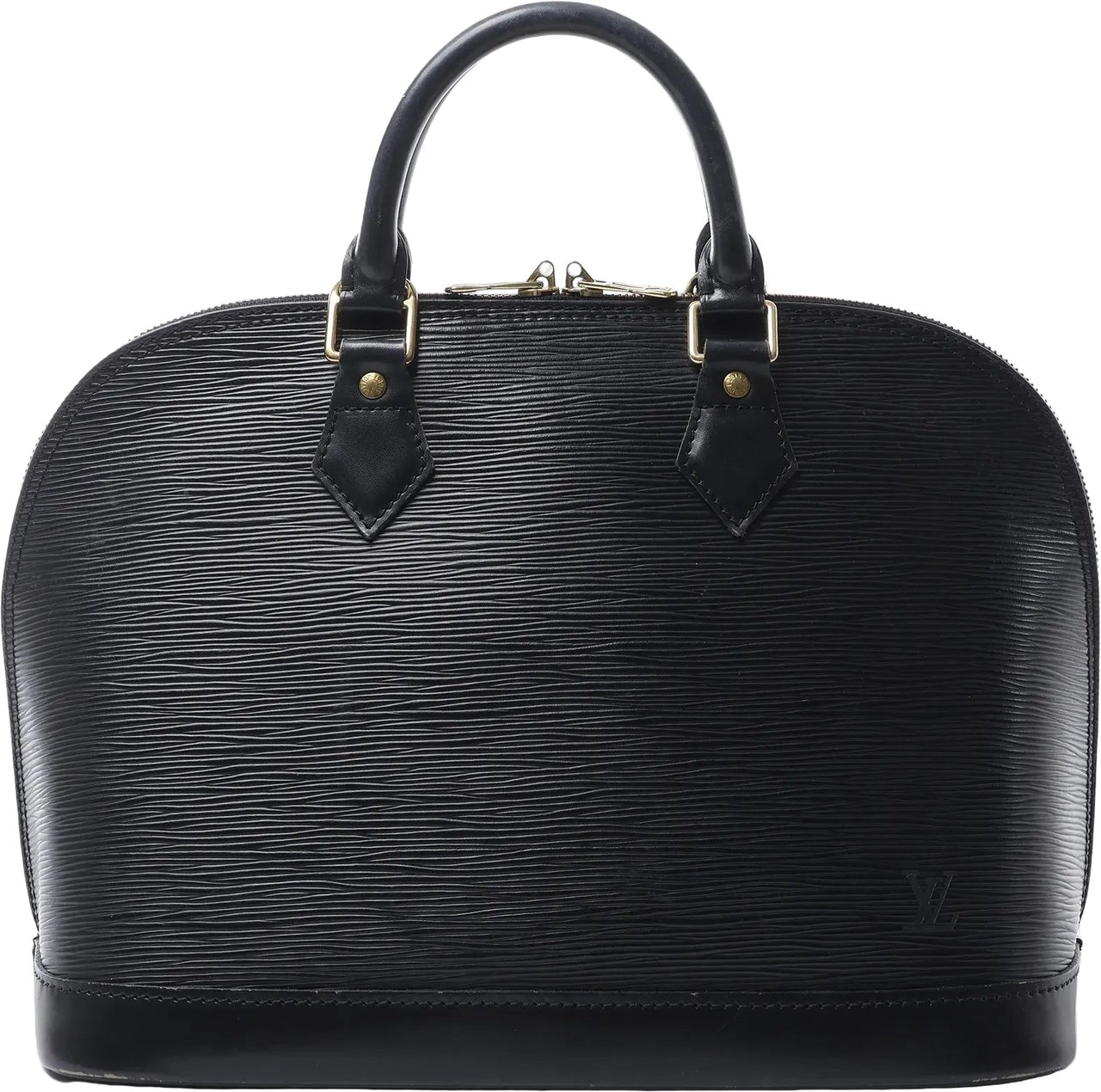 Louis Vuitton Alma PM Epi Leather Handbag in Black M52142 Zwart