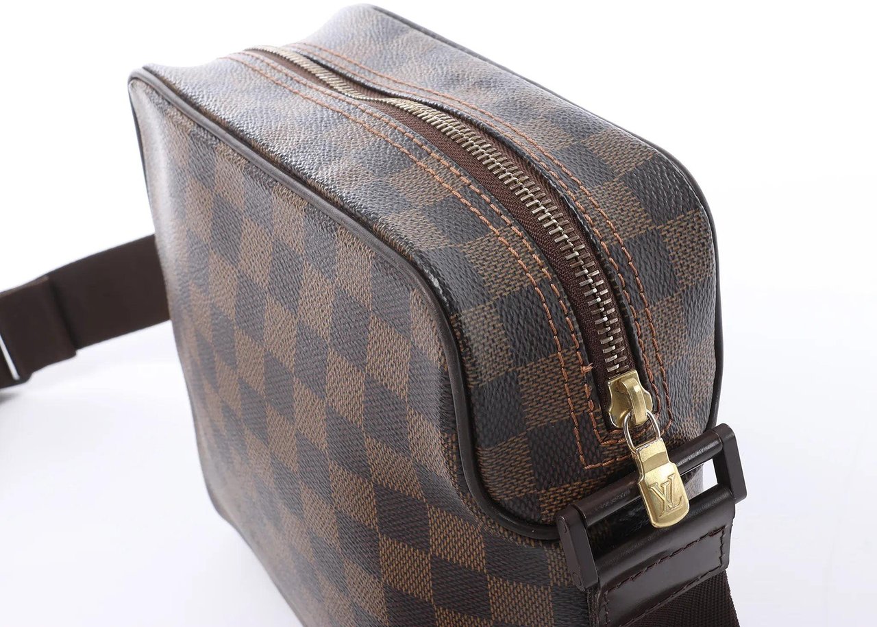 Louis Vuitton Olav PM Damier Ebene Crossbody Bag N41442 Bruin