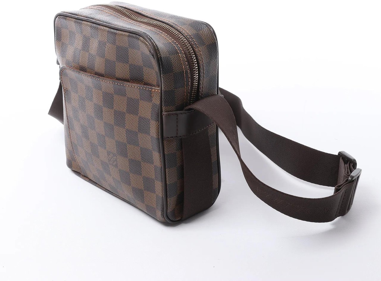 Louis Vuitton Olav PM Damier Ebene Crossbody Bag N41442 Bruin