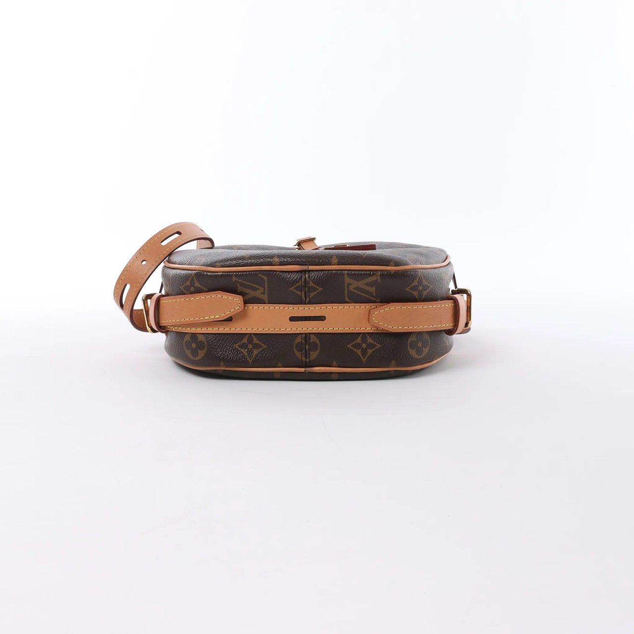 Louis Vuitton Boite Chapeau Souple MM Monogram Leather Crossbody Bag in Brown M52294 Bruin