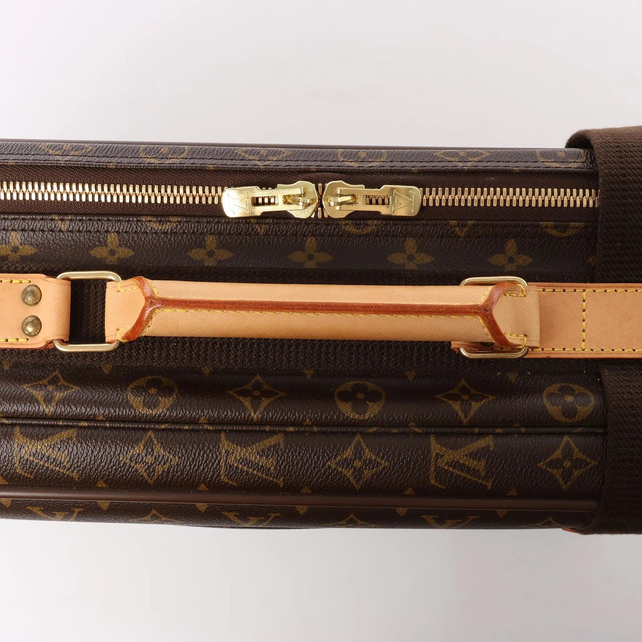 Louis Vuitton Satellite 50 Monogram Canvas Travel Bag in Brown Bruin