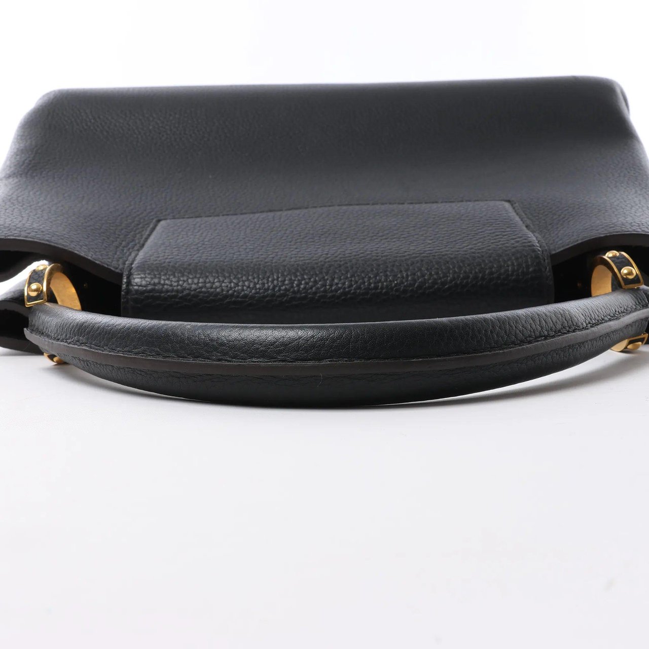 Louis Vuitton Capucines MM Parnassea Handbag in Black M48864 Zwart