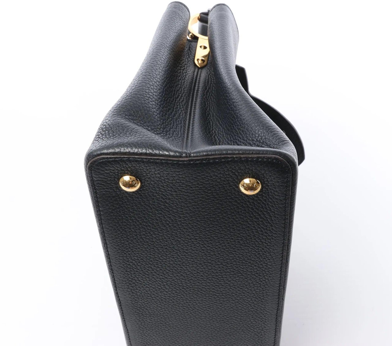 Louis Vuitton Capucines MM Parnassea Handbag in Black M48864 Zwart
