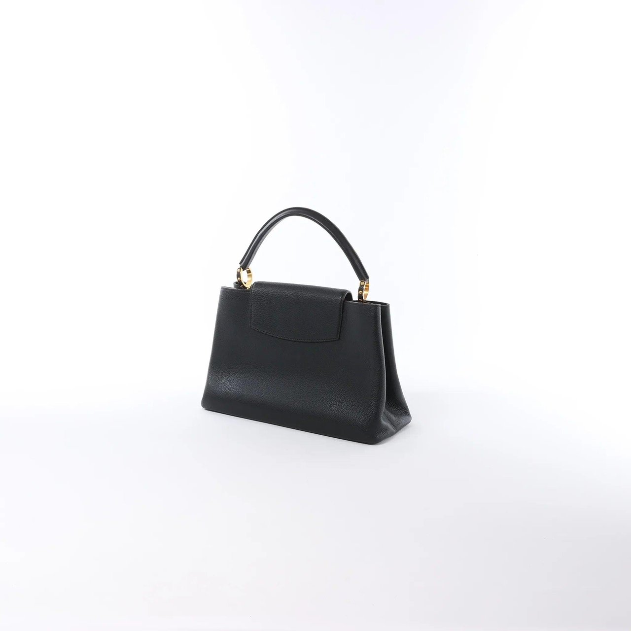 Louis Vuitton Capucines MM Parnassea Handbag in Black M48864 Zwart