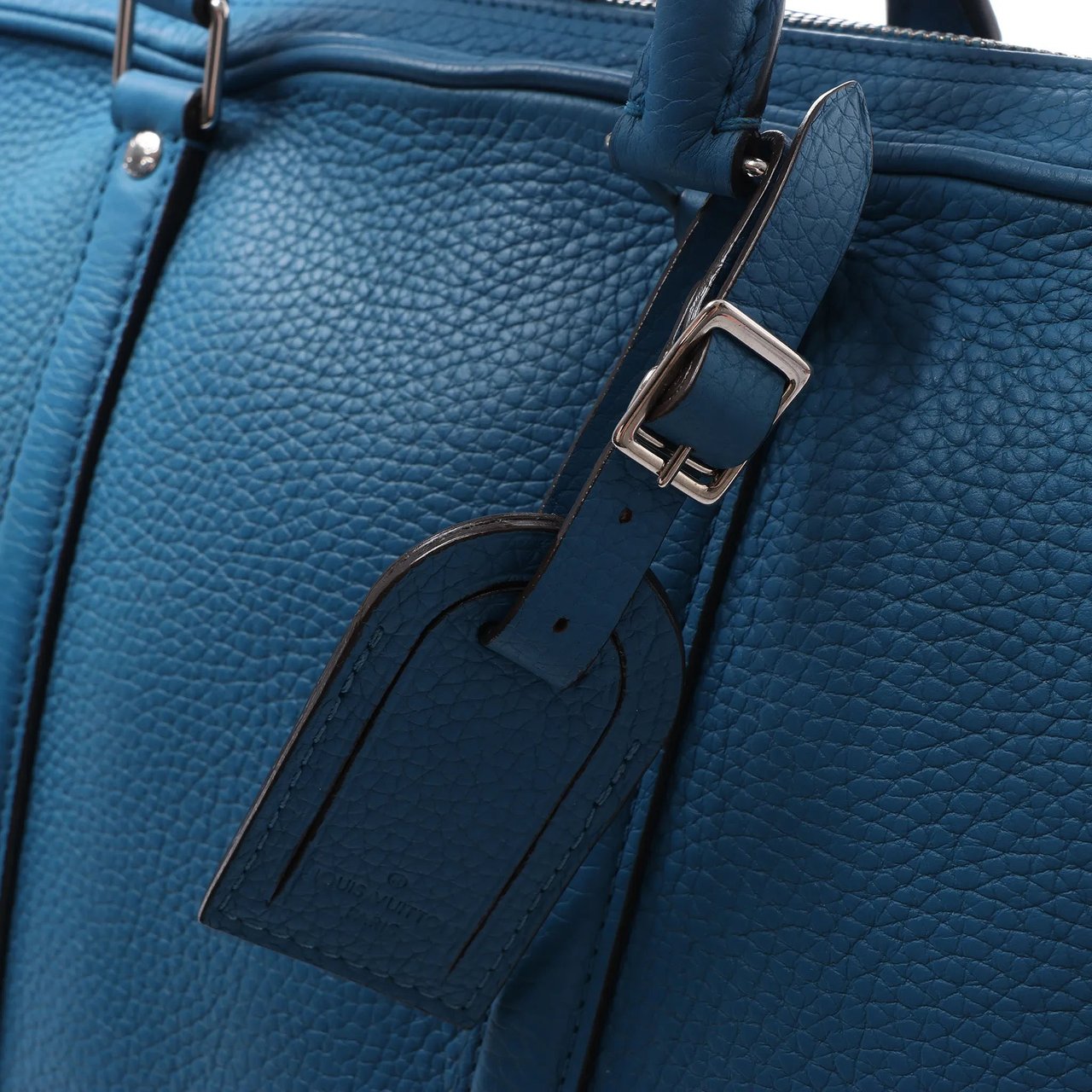 Louis Vuitton Porte Documents Voyages Cuir Taurillon Handbag in Blue M56000 Blauw