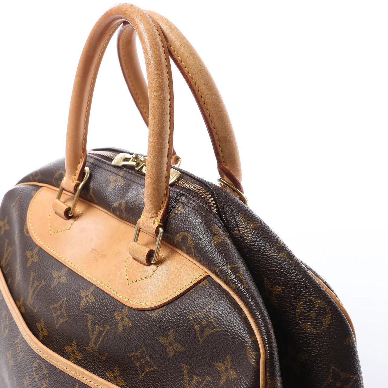 Louis Vuitton Deauville Monogram Canvas Handbag in Brown M47270 Bruin