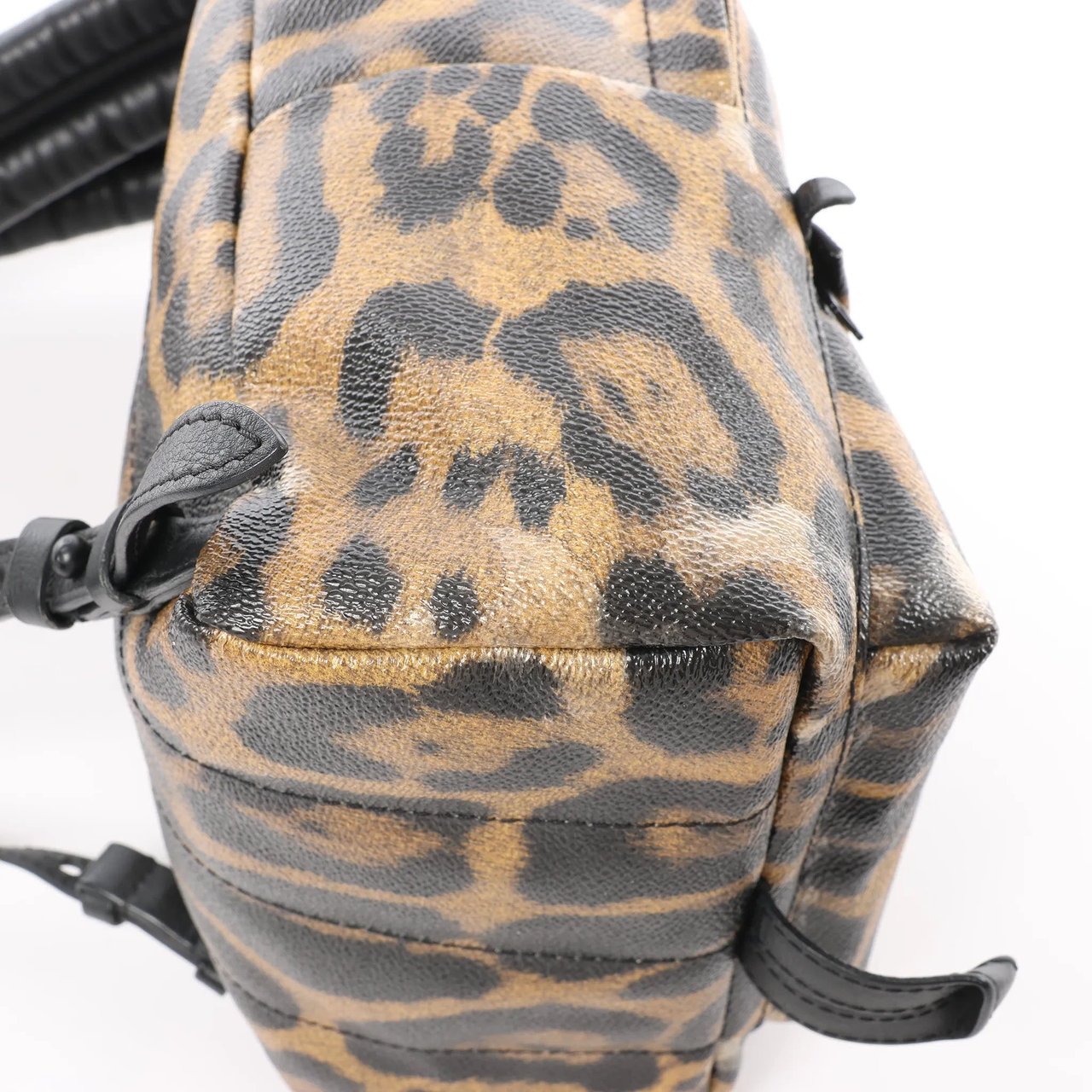 Louis Vuitton Palm Springs PM Animal Print Backpack in Brown x Black M52020 Divers
