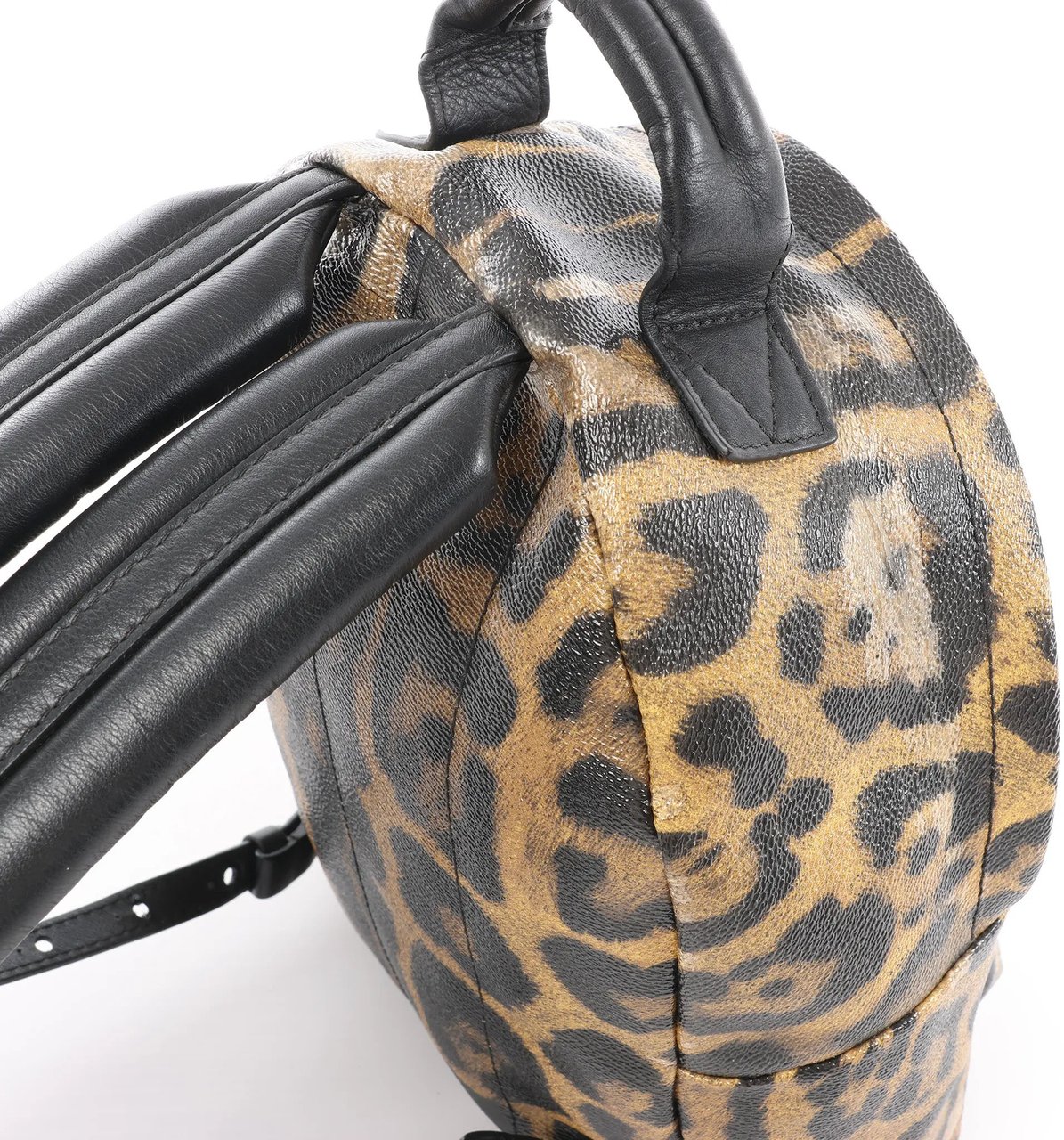 Louis Vuitton Palm Springs PM Animal Print Backpack in Brown x Black M52020 Divers