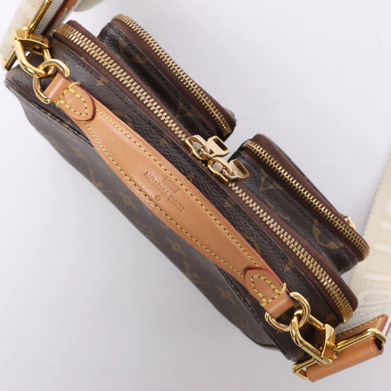 Louis Vuitton Utility Monogram Crossbody Bag in Brown M80446 Bruin