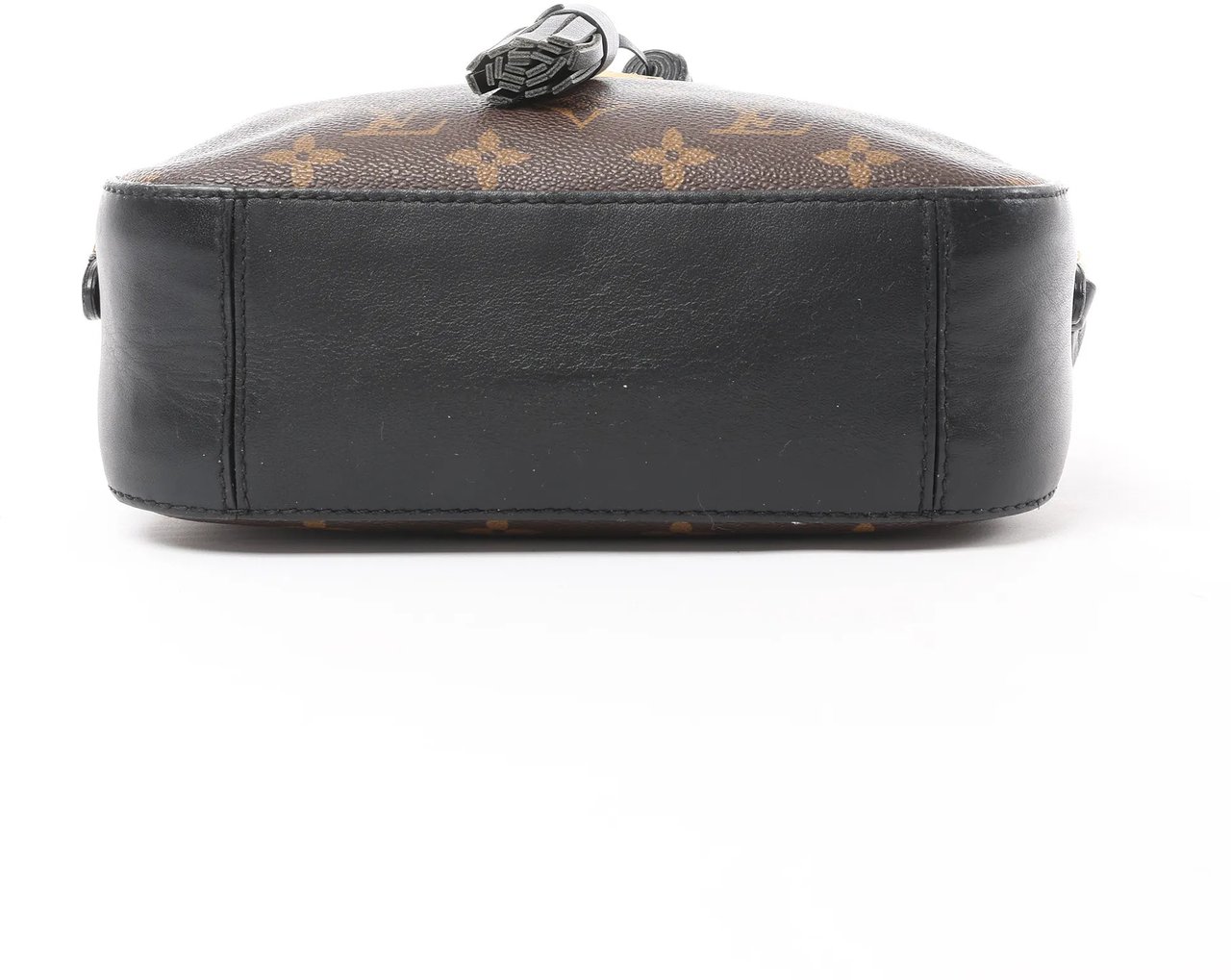 Louis Vuitton Saintonge Monogram Canvas Crossbody Bag in Brown x Black M43555 Bruin