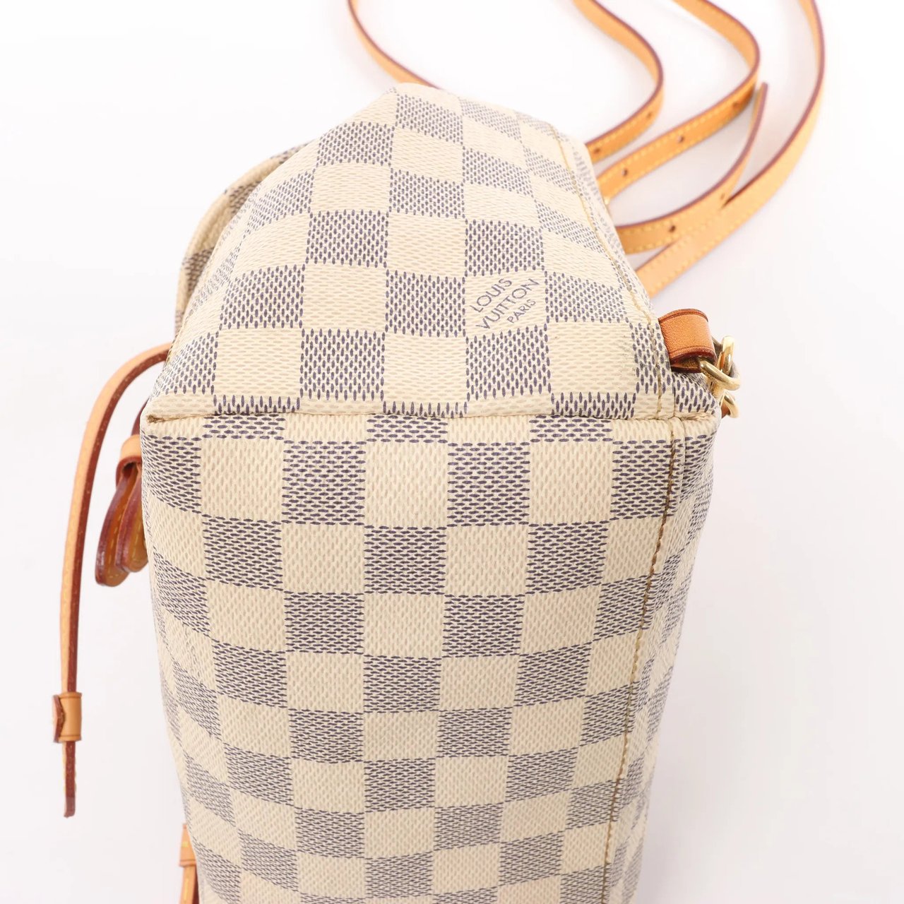 Louis Vuitton Sperone BB Damier Azur Backpack in Beige N44026 Beige