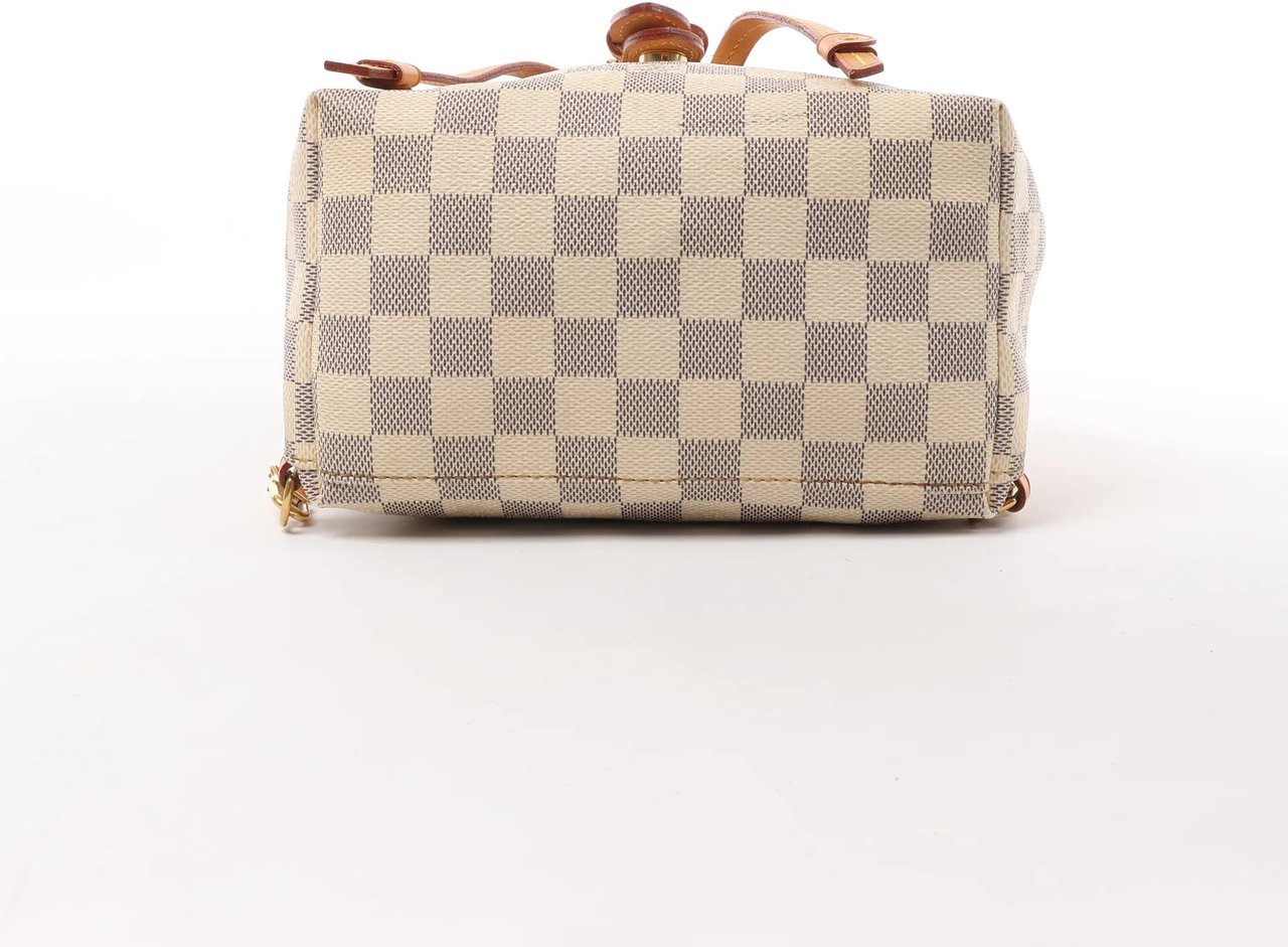 Louis Vuitton Sperone BB Damier Azur Backpack in Beige N44026 Beige