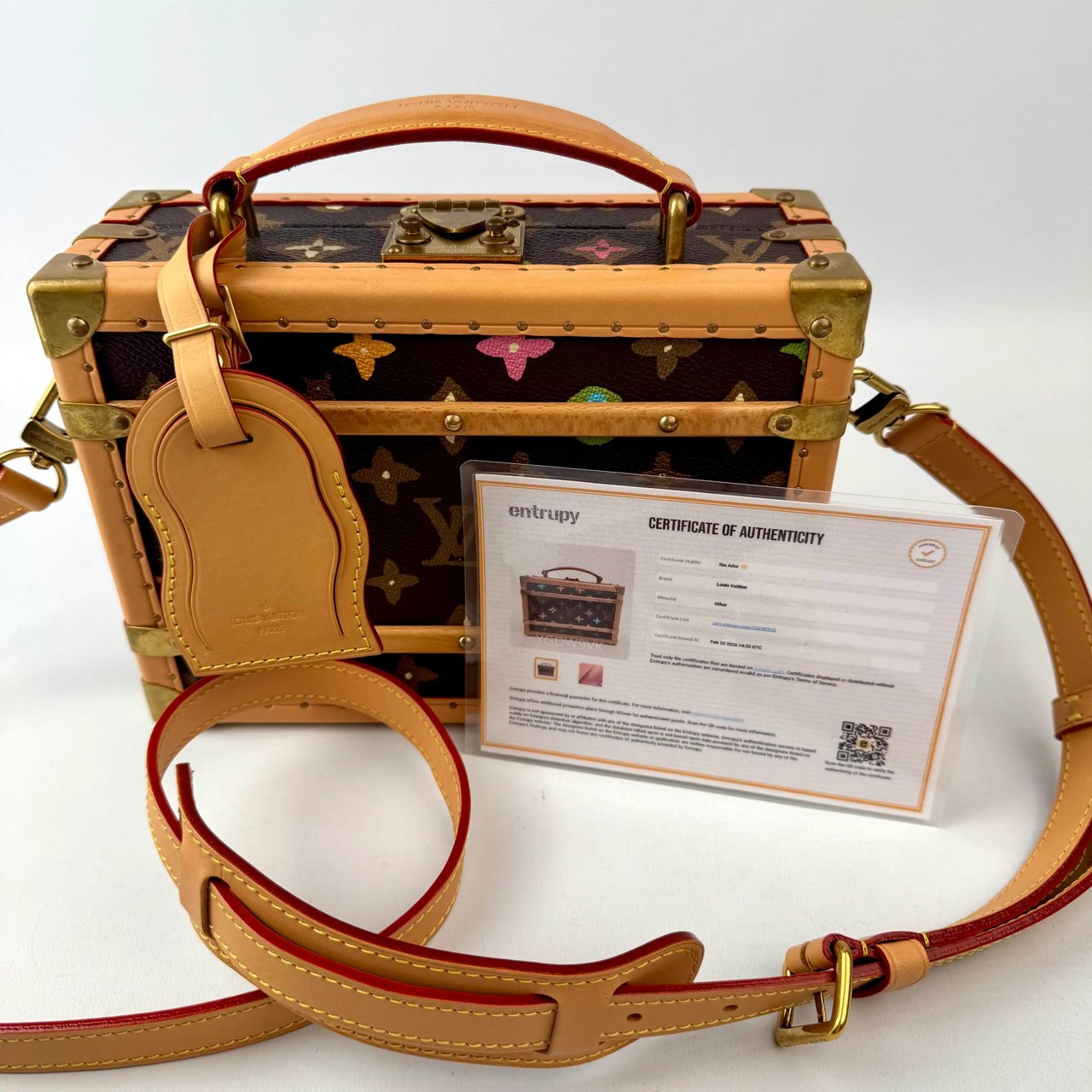 Louis Vuitton Trunk Monogram Craggy Canva by Tyler, the Creator Crossbody Bag in Brown M11120 Brown Bruin