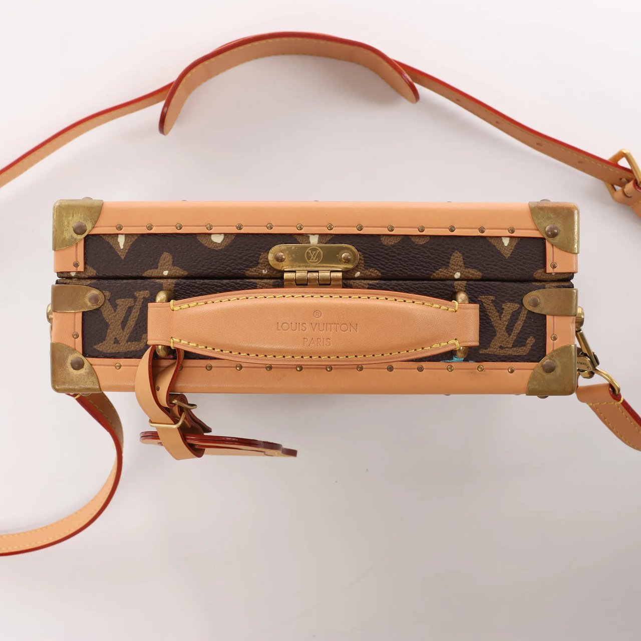 Louis Vuitton Trunk Monogram Craggy Canva by Tyler, the Creator Crossbody Bag in Brown M11120 Brown Bruin