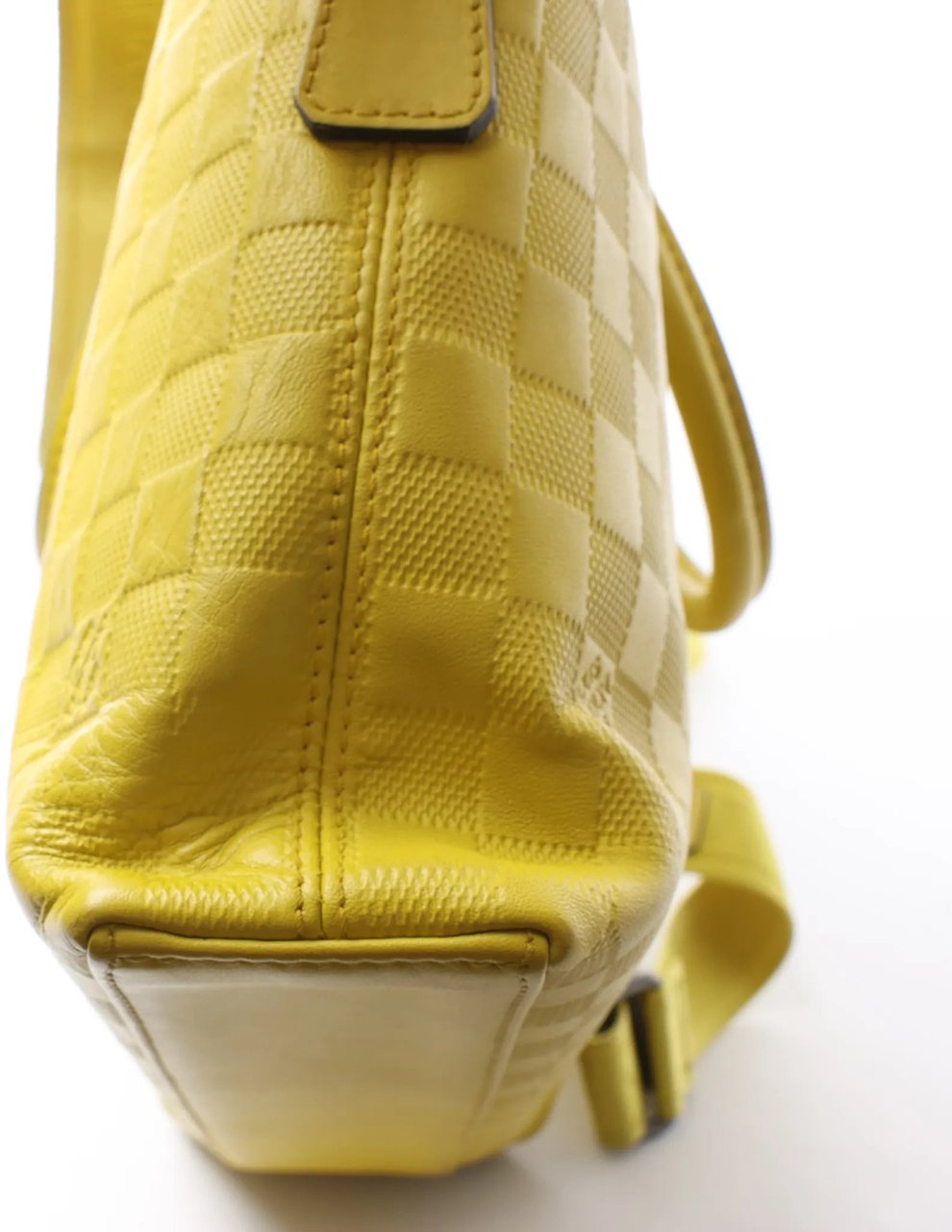 Louis Vuitton Porte-Documents Jour Damier Infini 2Way Handbag in Yellow N41391 Geel