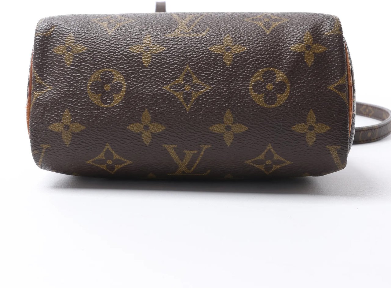 Louis Vuitton Speedy Nano Monogram 2Way Handbag in Brown M41534 Bruin