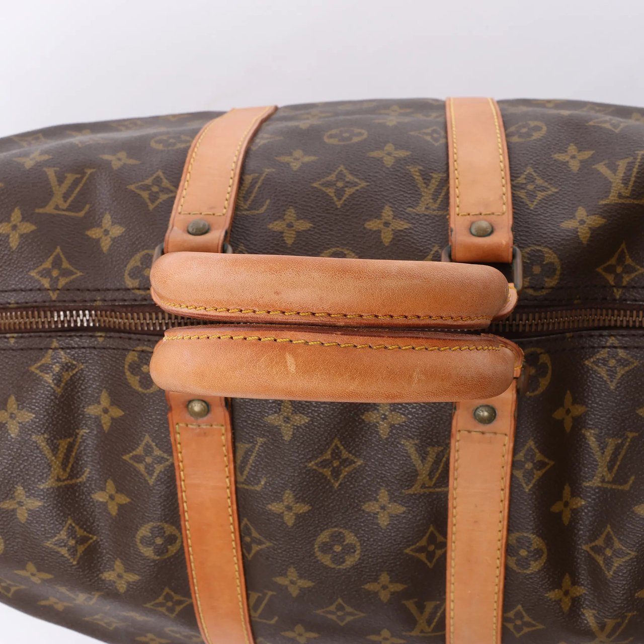 Louis Vuitton Keepall 45 Monogram Canvas Travel Bag in Brown M41428 Bruin