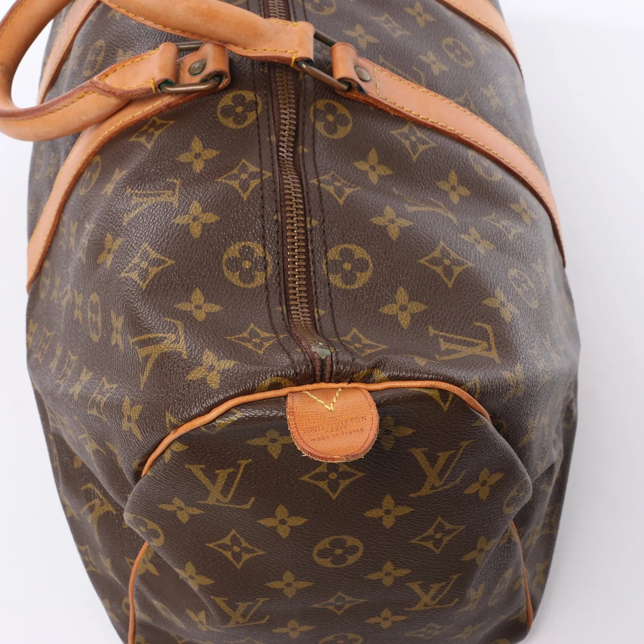 Louis Vuitton Keepall 45 Monogram Canvas Travel Bag in Brown M41428 Bruin