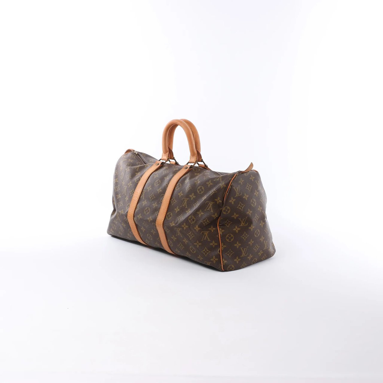 Louis Vuitton Keepall 45 Monogram Canvas Travel Bag in Brown M41428 Bruin