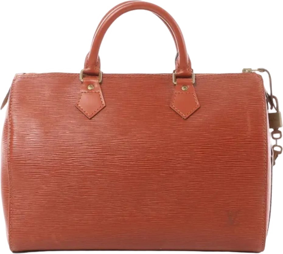 Louis Vuitton Speedy 30 Epi Leather Handbag in Brown M43003 Bruin