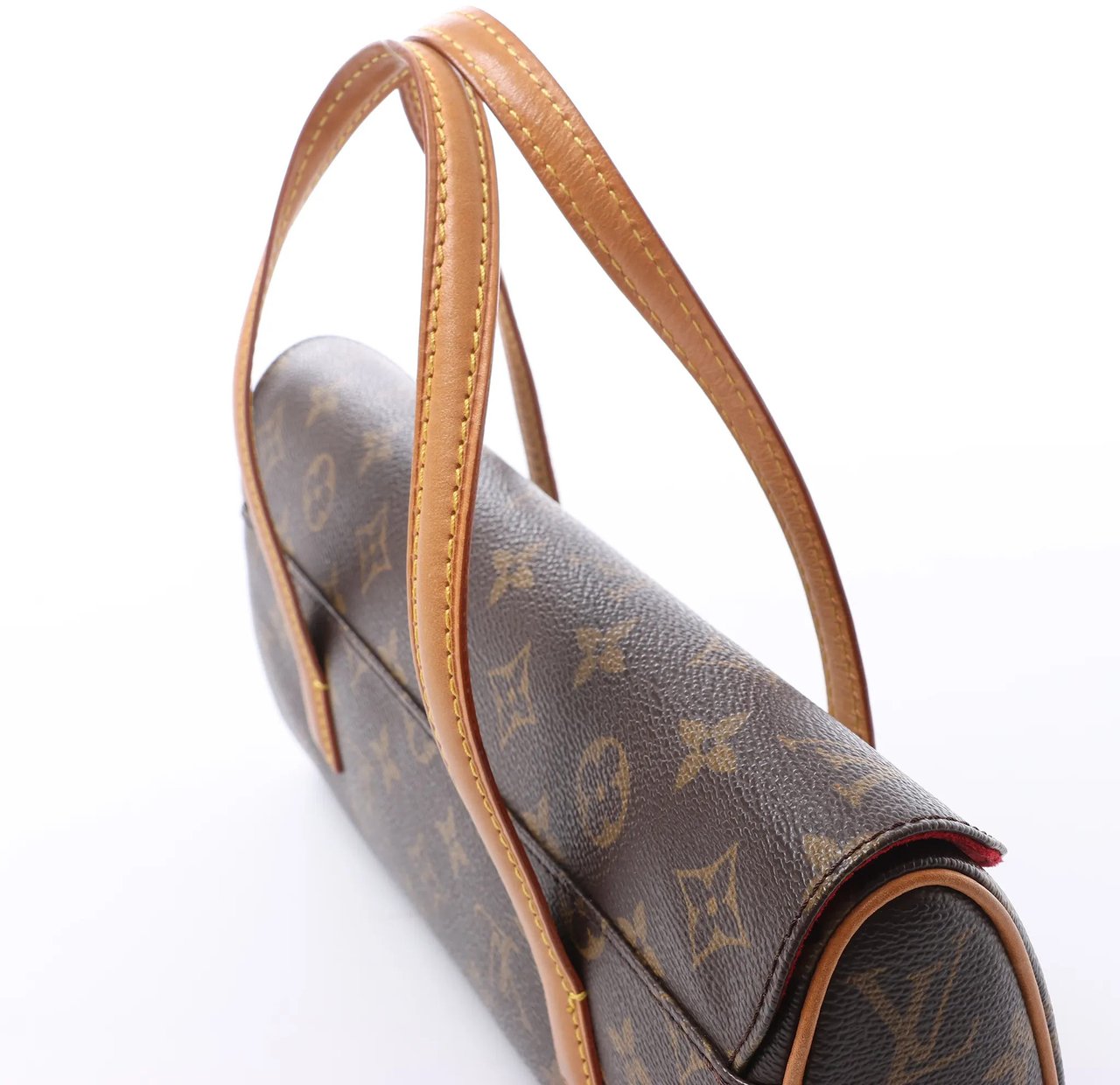 Louis Vuitton Sonatine Monogram Canvas Handbag in Brown M51902 Bruin