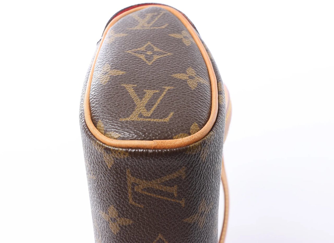 Louis Vuitton Sonatine Monogram Canvas Handbag in Brown M51902 Bruin