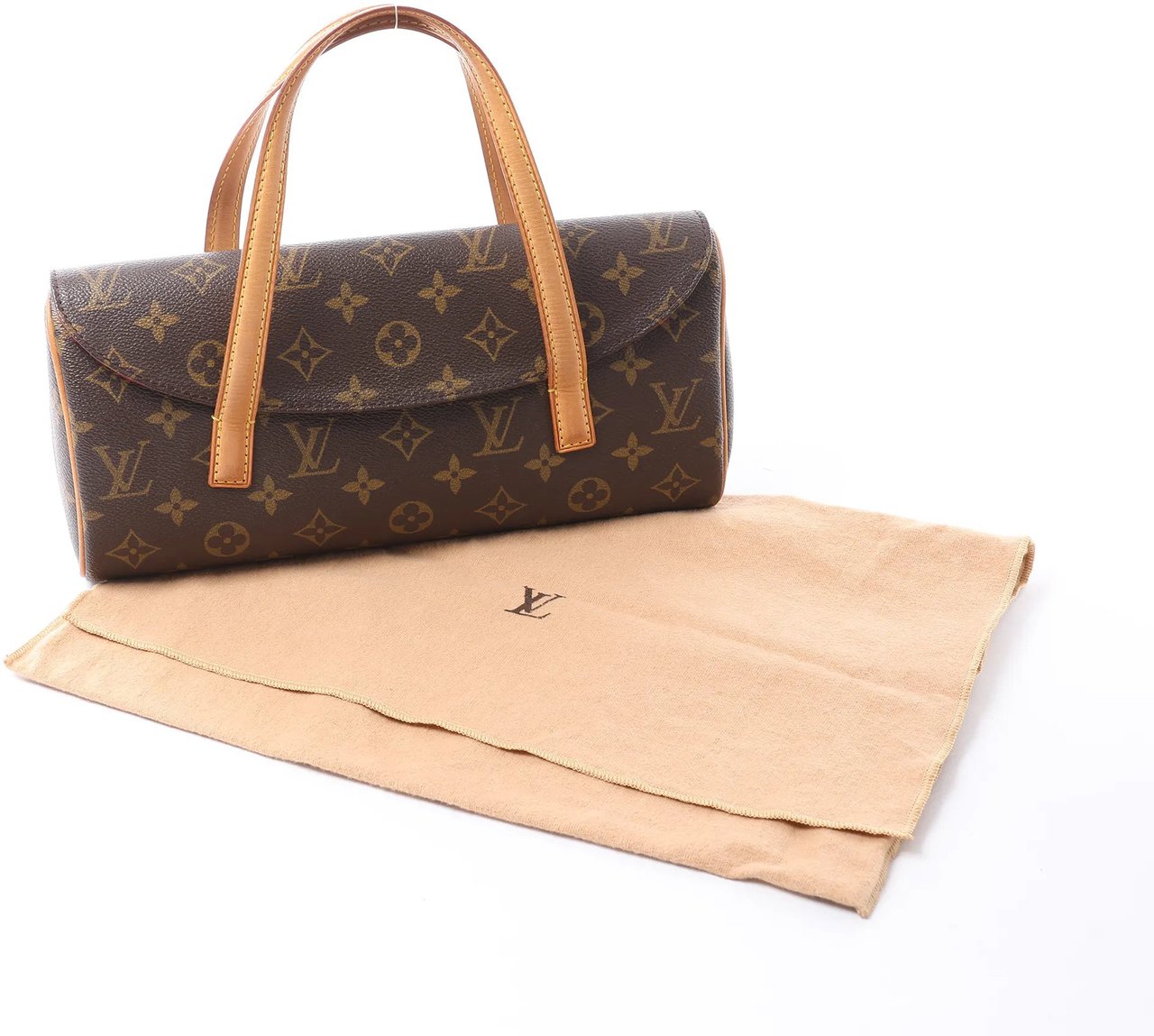 Louis Vuitton Sonatine Monogram Canvas Handbag in Brown M51902 Bruin