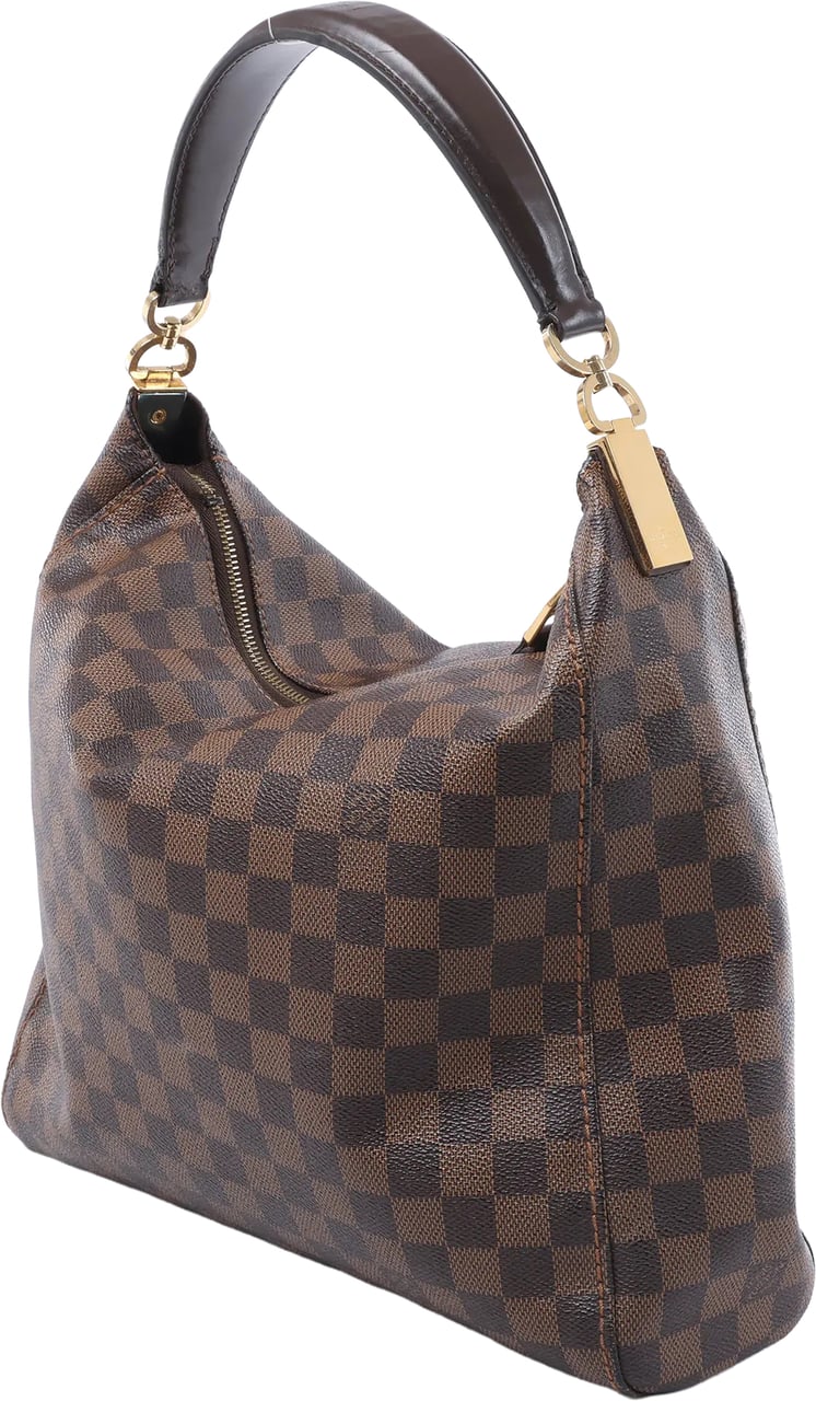 Louis Vuitton Portobello PM Damier Ebene Shoulder Bag in Brown N41184 Bruin