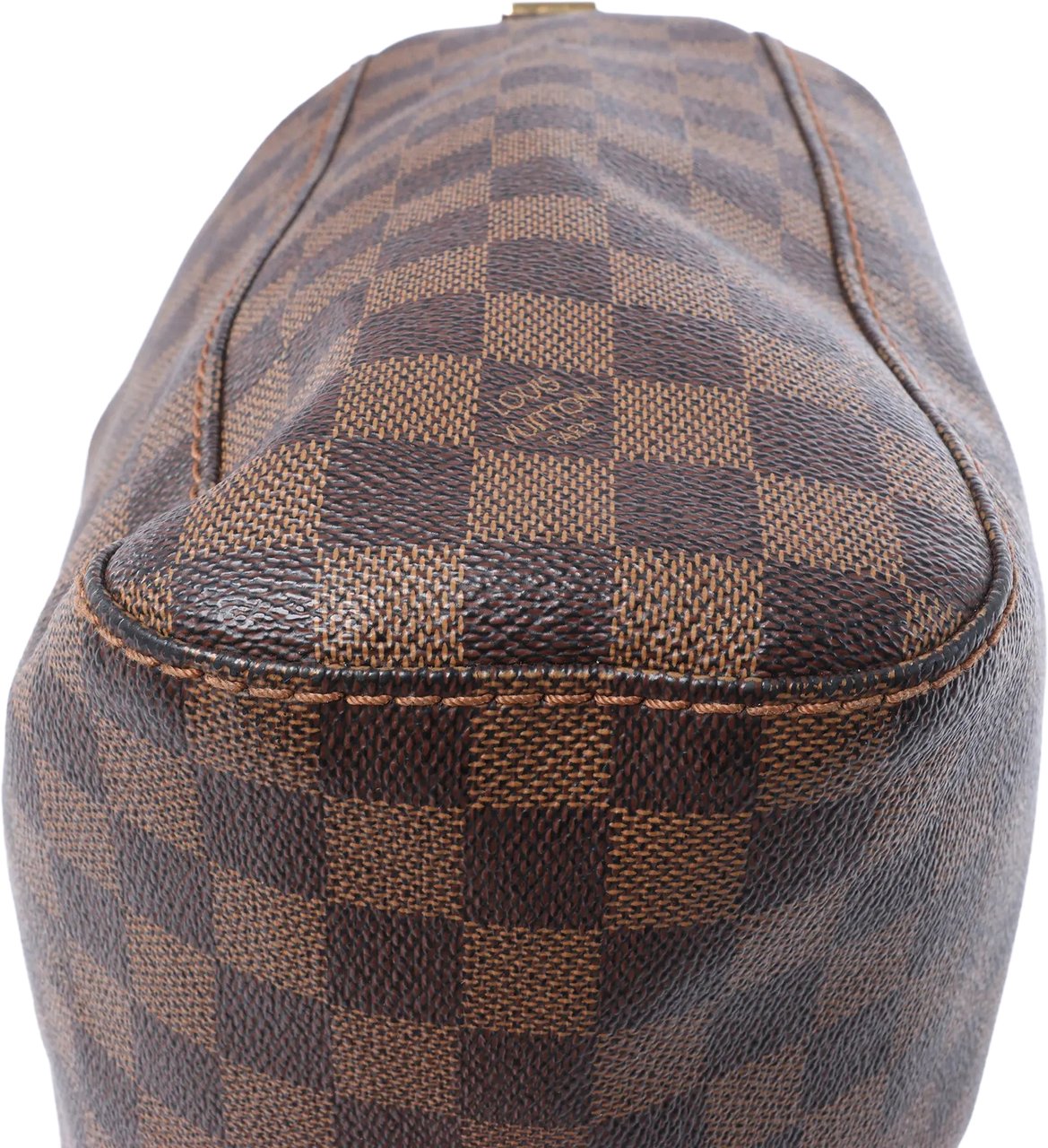 Louis Vuitton Portobello PM Damier Ebene Shoulder Bag in Brown N41184 Bruin