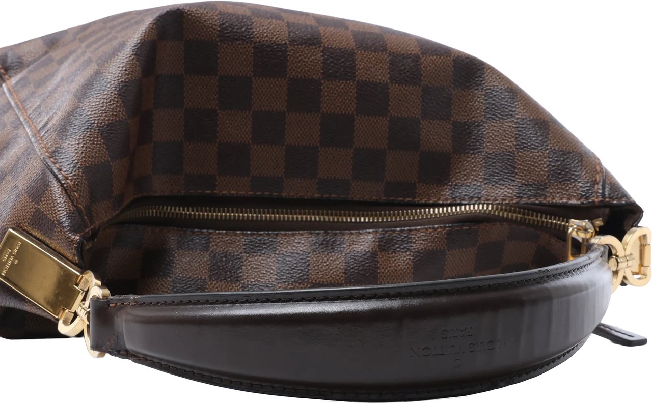 Louis Vuitton Portobello PM Damier Ebene Shoulder Bag in Brown N41184 Bruin