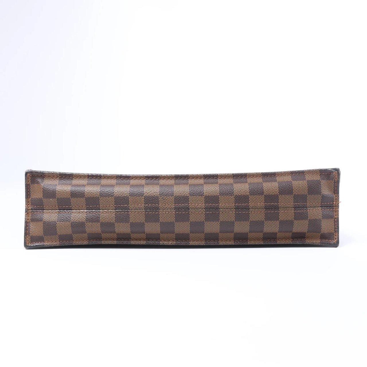 Louis Vuitton Sac Plat Damier Ebene Handbag in Brown N51140 Bruin