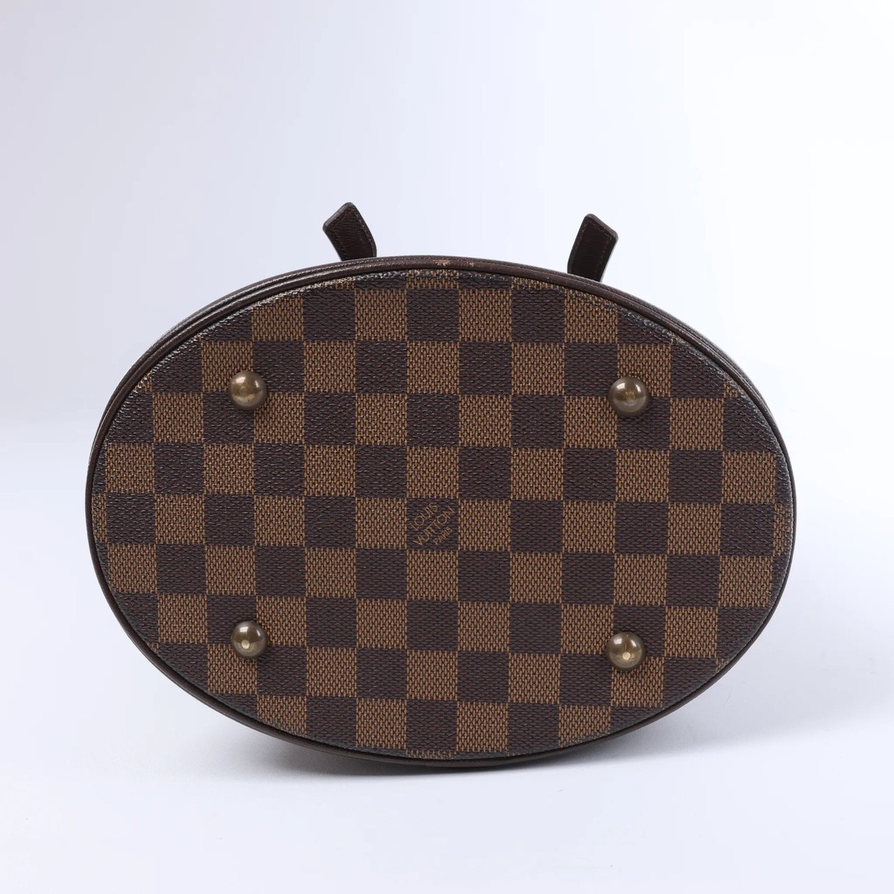Louis Vuitton Malle Damier Ebene Shoulder Bag in Brown Bruin