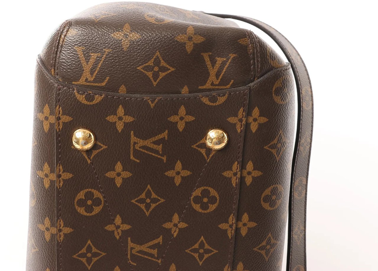 Louis Vuitton Montaigne GM Monogram 2Way Handbag in Brown M41067 Bruin