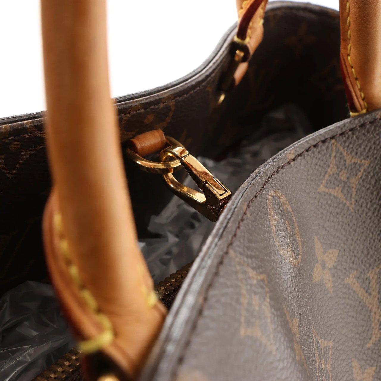 Louis Vuitton Montaigne GM Monogram 2Way Handbag in Brown M41067 Bruin