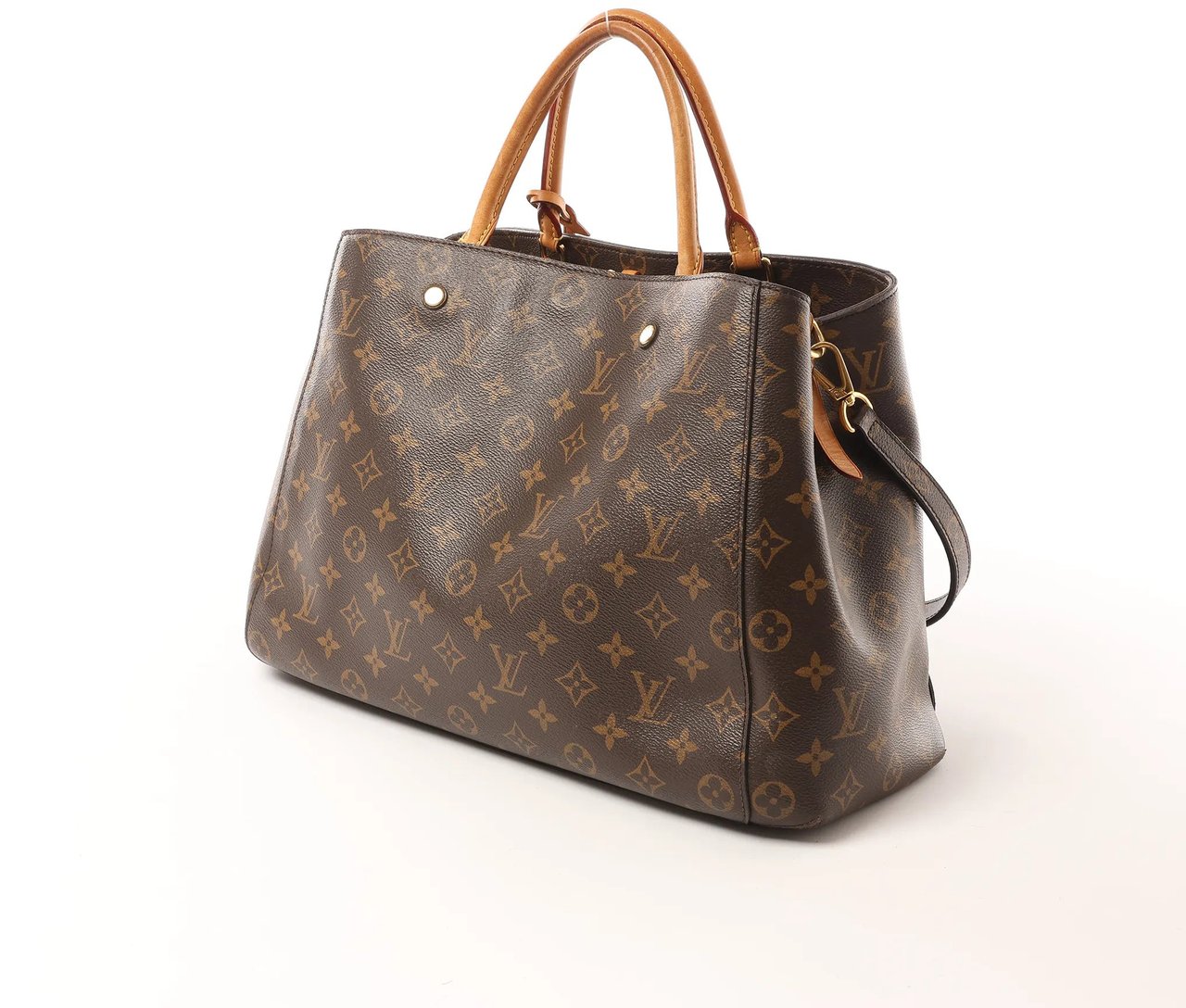 Louis Vuitton Montaigne GM Monogram 2Way Handbag in Brown M41067 Bruin