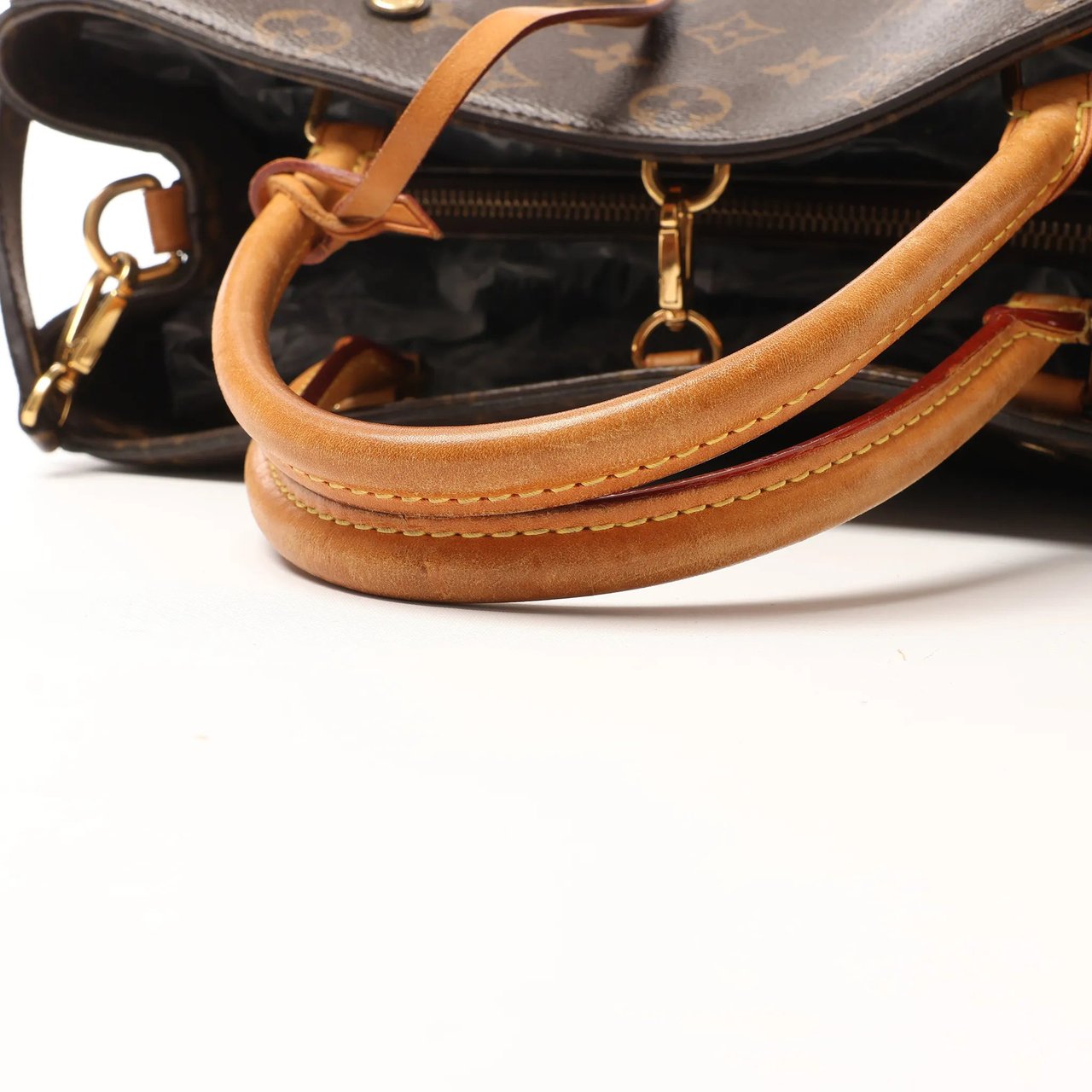 Louis Vuitton Montaigne GM Monogram 2Way Handbag in Brown M41067 Bruin