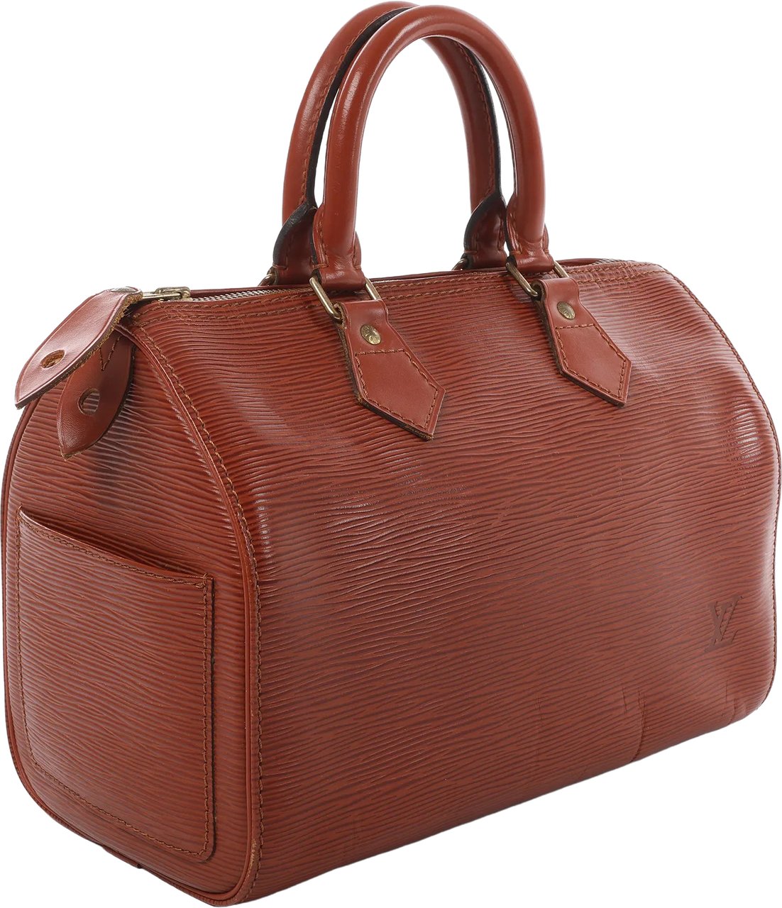 Louis Vuitton Speedy 25 Epi Leather Handbag in Brown M43013 Bruin