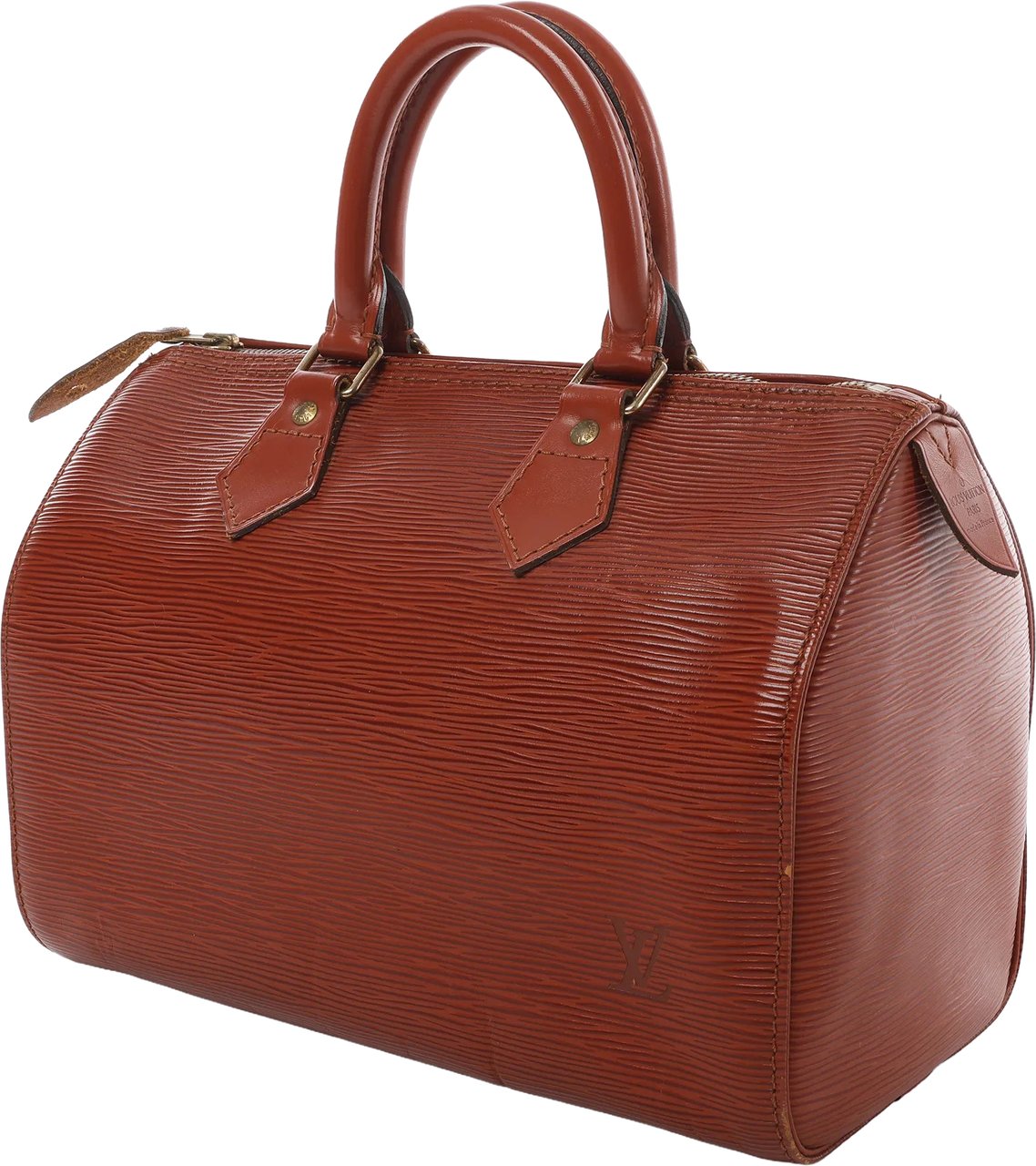 Louis Vuitton Speedy 25 Epi Leather Handbag in Brown M43013 Bruin