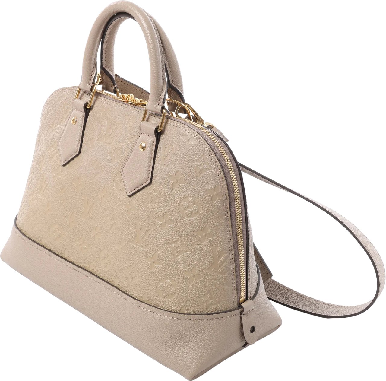 Louis Vuitton Alma PM Monogram Empreinte Neo 2Way Handbag in Beige M44885 Beige