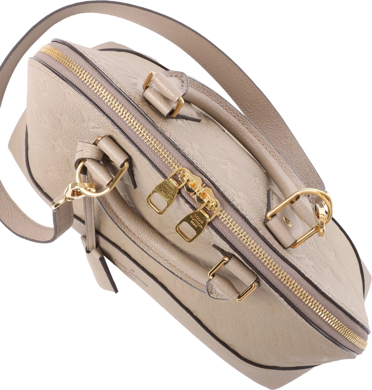 Louis Vuitton Alma PM Monogram Empreinte Neo 2Way Handbag in Beige M44885 Beige