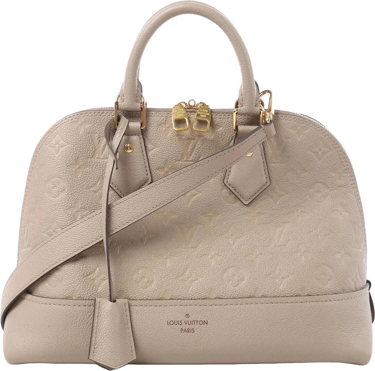 Louis Vuitton Alma PM Monogram Empreinte Neo 2Way Handbag in Beige M44885 Beige