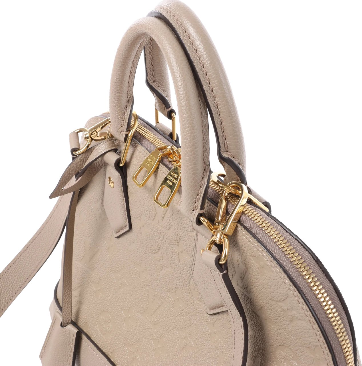 Louis Vuitton Alma PM Monogram Empreinte Neo 2Way Handbag in Beige M44885 Beige