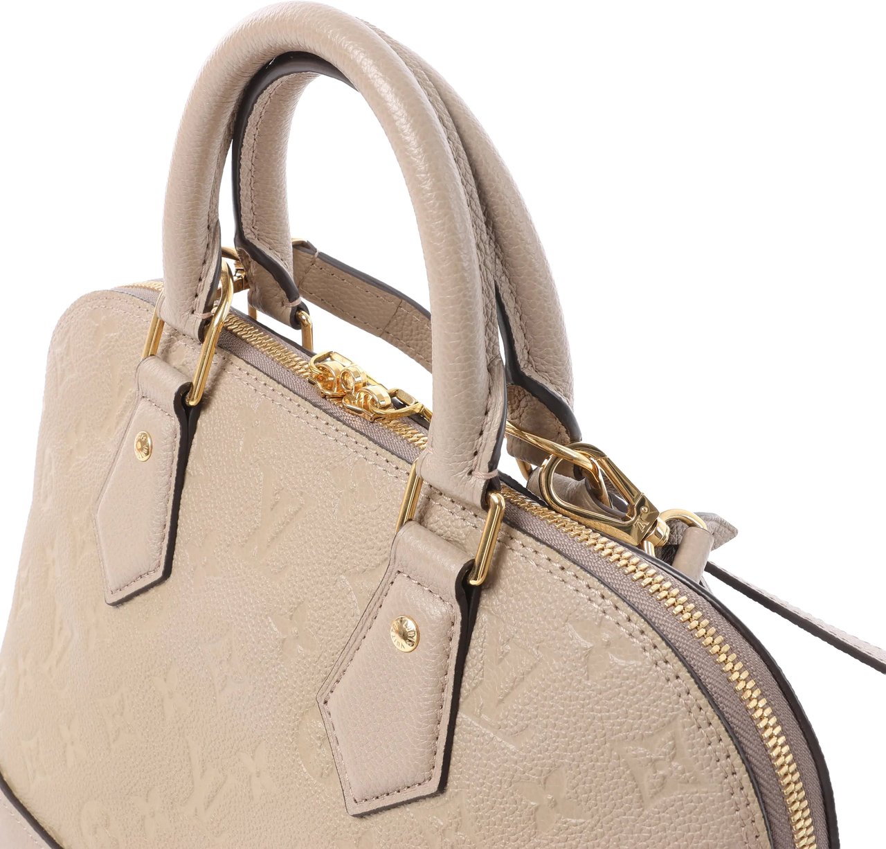 Louis Vuitton Alma PM Monogram Empreinte Neo 2Way Handbag in Beige M44885 Beige