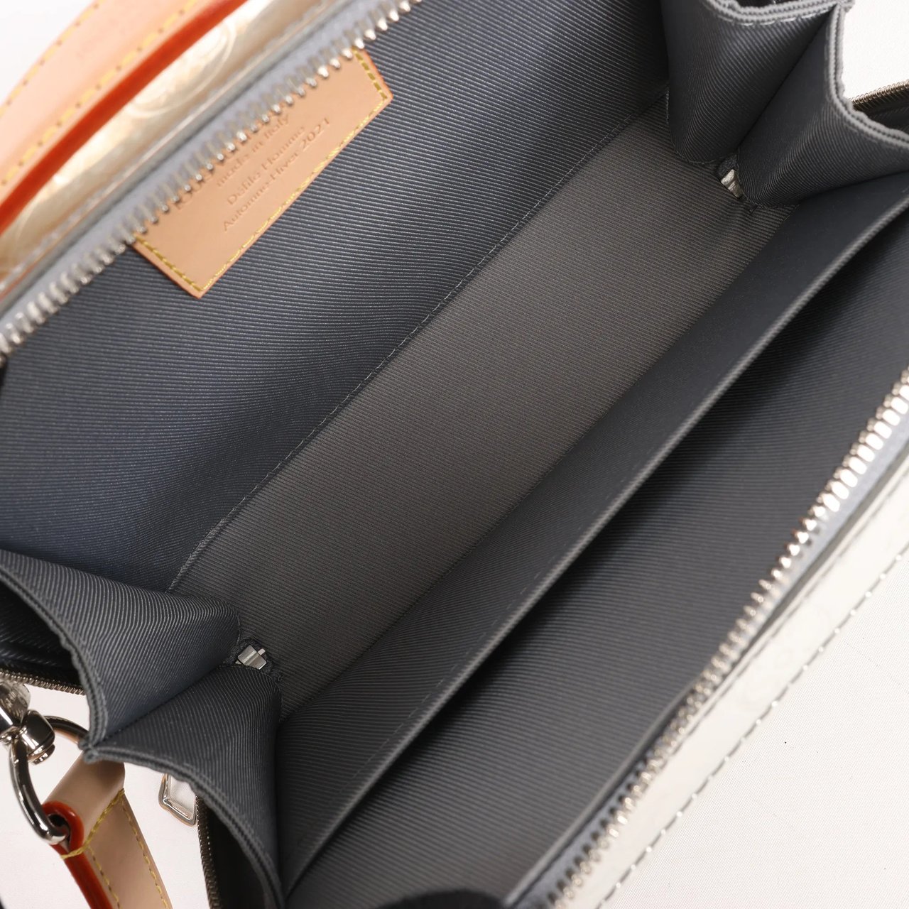 Louis Vuitton Soft Trunk Monogram Canvas Crossbody Bag in Silver M45885 Zilver