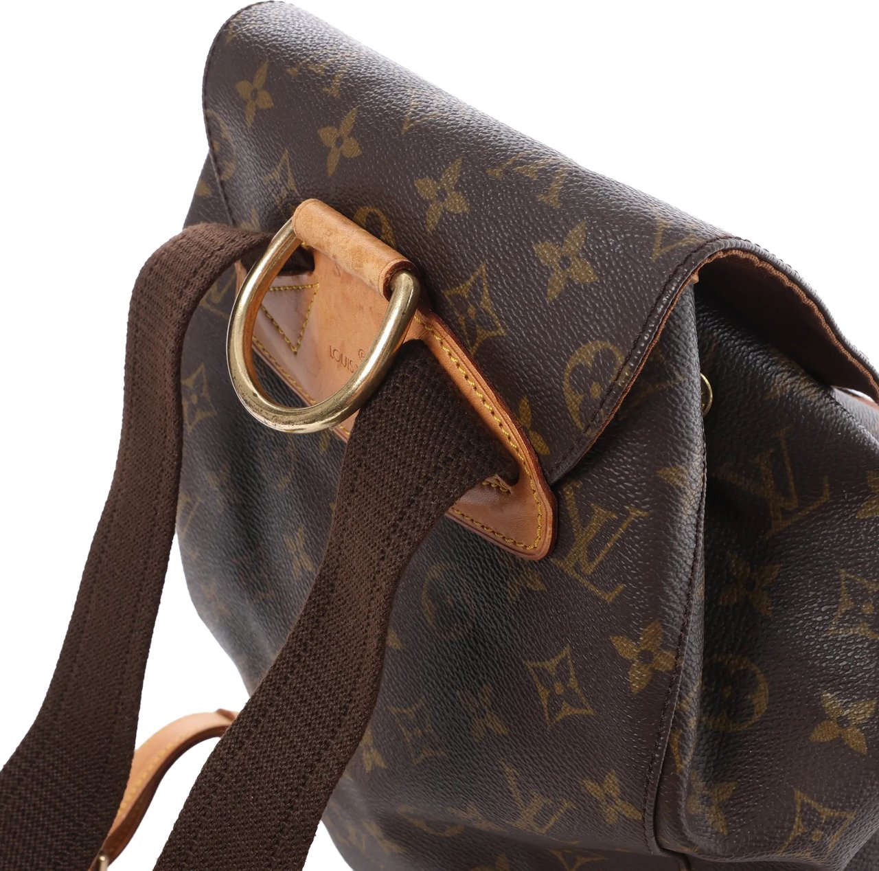 Louis Vuitton Montsouris GM Monogram Canvas Vintage Backpack in Brown M51135 Bruin