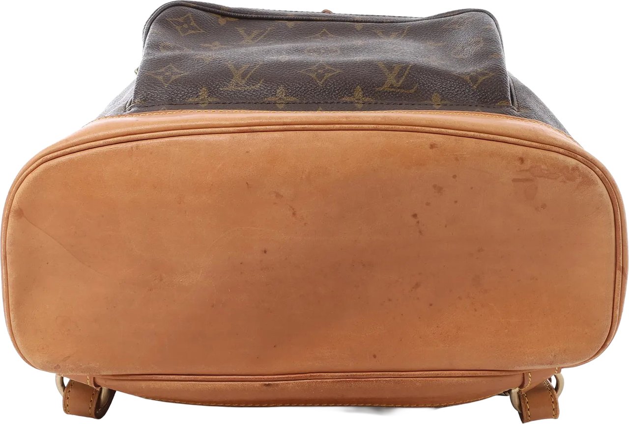 Louis Vuitton Montsouris GM Monogram Canvas Vintage Backpack in Brown M51135 Bruin