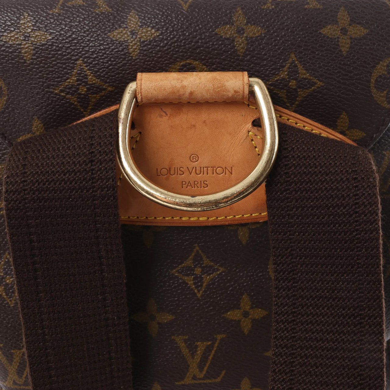 Louis Vuitton Montsouris GM Monogram Canvas Vintage Backpack in Brown M51135 Bruin